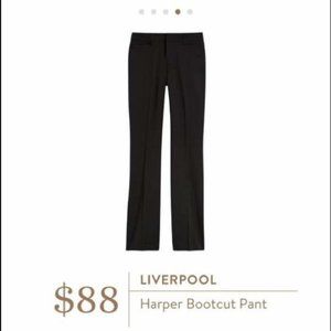 Liverpool Harper Bootcut Pants EUC
